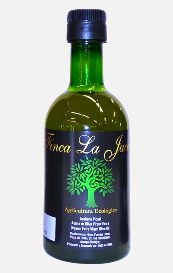 Aceite Ecológico Virgen Extra La Jacoba 500 ml Botella de plástico de aceite oliva de agricultura ecológico.